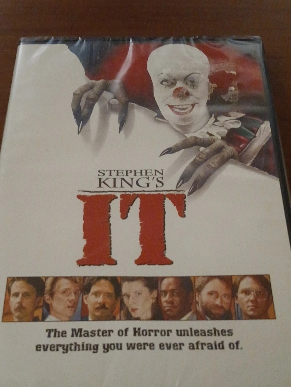 Vintage Horror Warner Bros. It. DVD Movie New Sealed Stephen King